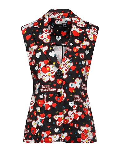 LOVE MOSCHINO Blazer Black 97% Cotton, 3% Elastane