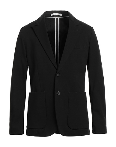 PAOLO PECORA Blazers Schwarz 56% Viskose, 36% Polyamid, 8% Elastan