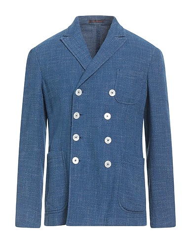 THE GIGI Blazer Pastel blue 65% Cotton, 23% Linen, 12% Polyester