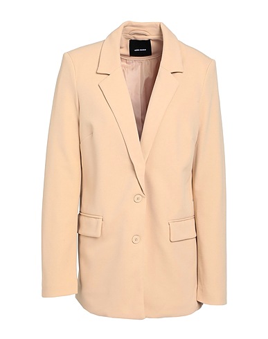 VERO MODA Blazer Beige 53% Recycled polyester, 42% Polyester, 5% Elastane
