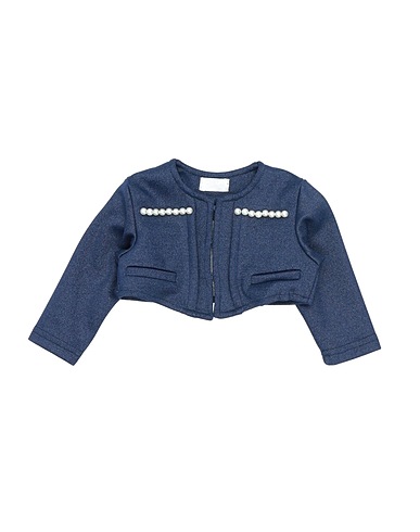 FUN & FUN Blazer Slate blue 60% Viscose, 35% Polyester, 5% Elastane