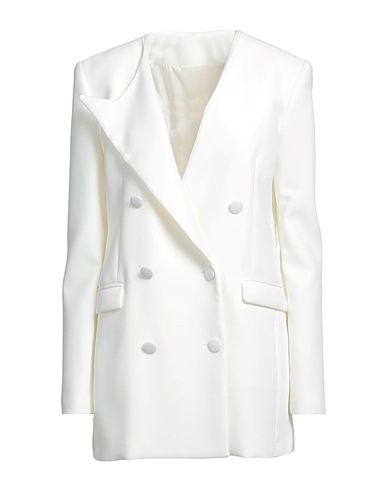 COSTUME NATIONAL Blazer CONTEMPORARY White 100% Polyester