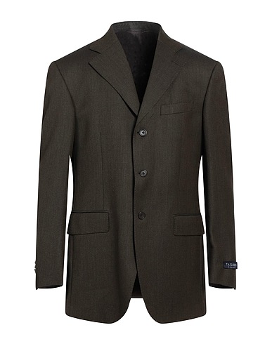 TAILOR'S Napoli Blazer Khaki 100% Lana Vergine