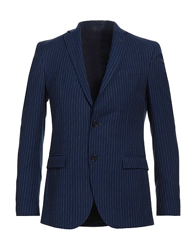 AT.P.CO Blazer Blue 72% Polyester, 28% Viscose