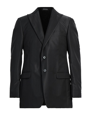 PAL ZILERI CERIMONIA Blazer Black 60% Wool, 31% Silk, 9% Polyester