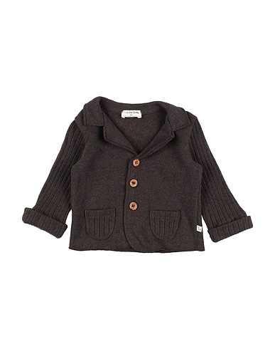 1 + IN THE FAMILY Blazer Dark brown 70% Cotton, 20% Acrylic, 4% Other Fibres, 3% Viscose, 3% Polyester
