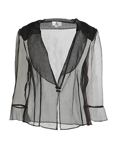LA LUIGI AULETTA Blazer Black 82% Polyester, 18% Silk