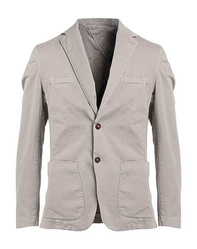 P. LANGELLA Blazer Khaki 97% Cotton, 3% Elastane