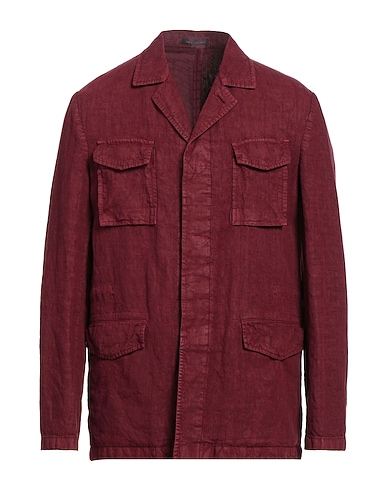 THE GIGI Blazer Burgundy 100% Linen