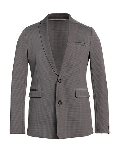 PAOLO PECORA Blazer Piombo 51% Viscosa, 45% Poliammide, 4% Elastan
