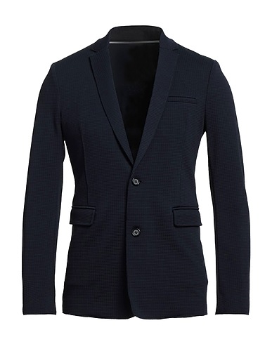 PAOLO PECORA Blazer Blu notte 51% Viscosa, 45% Poliammide, 4% Elastan