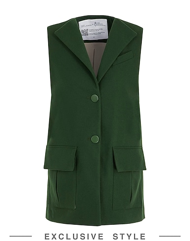 YOOX NET-A-PORTER for THE PRINCE'S FOUNDATION Blazer Dark green 100% Virgin Wool