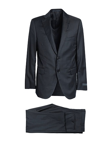PAL ZILERI Suits Charcoal 100% Wool