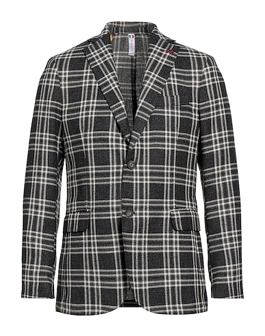 FALKO ROSSO® Blazer Antracite 34% Poliestere, 30% Cotone, 20% Lino, 14% Viscosa, 2% Altre Fibre