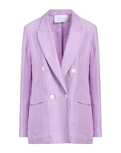 NENETTE Blazer Mauve 59% Linen, 41% Viscose