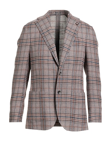 LARDINI Blazer Antique rose 39% Linen, 31% Silk, 30% Wool