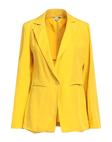 LIU •JO Blazer Yellow 78% Lyocell, 22% Linen