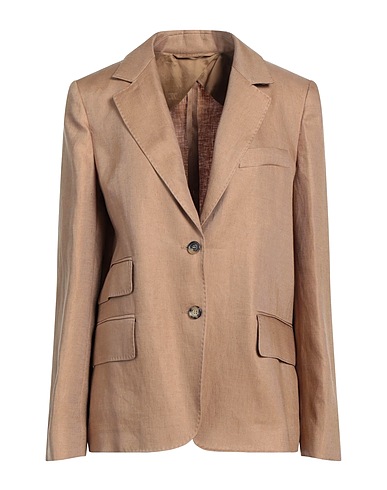 MAX MARA Blazer Camel 100% Linen