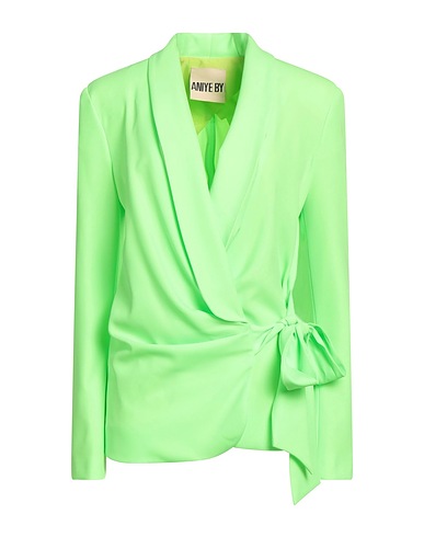 ANIYE BY Giacca Verde lime 97% Poliestere, 3% Elastan