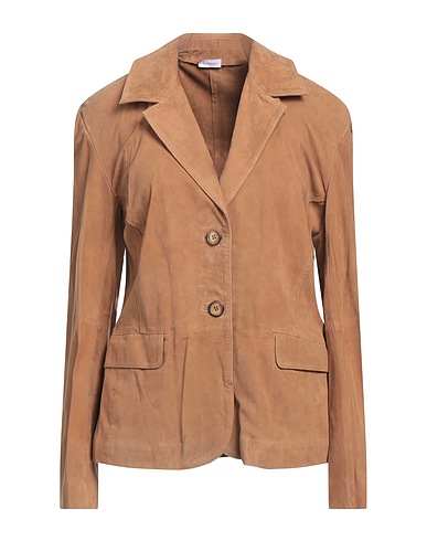 ROSSOPURO Blazer Camel 100% Goat skin