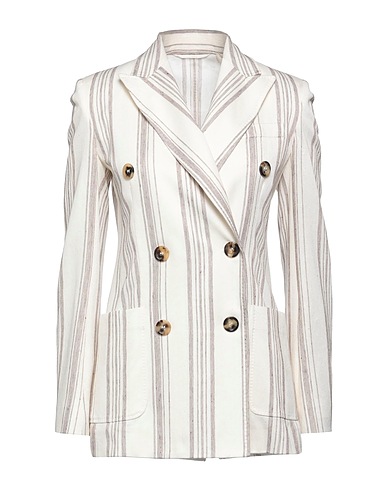 MAX MARA Blazer Ivory 59% Cotton, 41% Linen