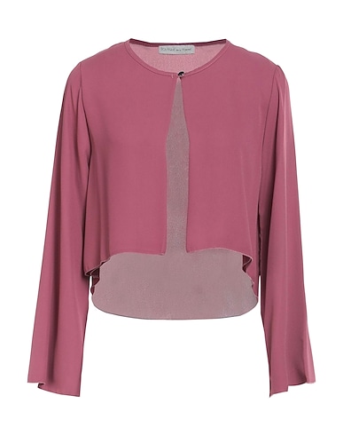 BOUTIQUE de la FEMME Jackett Pflaume 100% Polyester