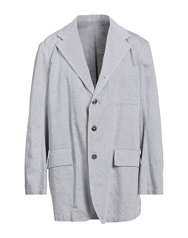 GRIFONI Blazer Midnight blue 78% Cotton, 22% Linen