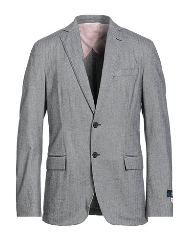 RED FLEECE by BROOKS BROTHERS Blazer Grey 98% Cotton, 2% Lycra®
