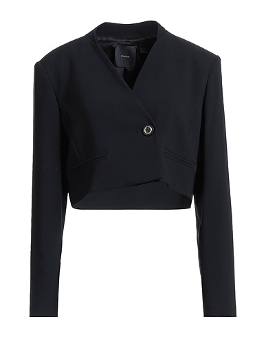 PINKO Jacket Black 98% Polyester, 2% Elastane