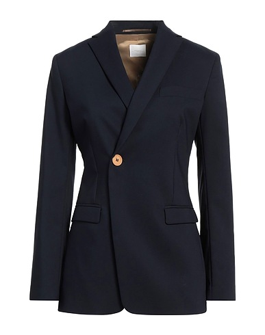 MERCI ITALIA Giacca Blu notte 75% Cotone, 22% Nylon, 3% Elastan