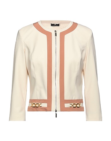 ELISABETTA FRANCHI Giacca Avorio 84% Poliammide, 16% Elastan