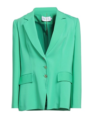 SIMONA CORSELLINI Blazer Green 96% Viscose, 4% Elastane