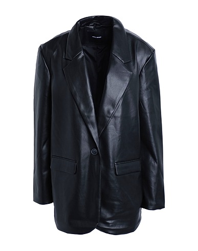 VERO MODA Blazer Black 100% Polyester, Polyurethane coated