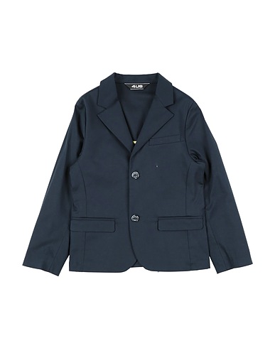 PACIOTTI 4US Blazer Midnight blue 97% Cotton, 3% Elastane