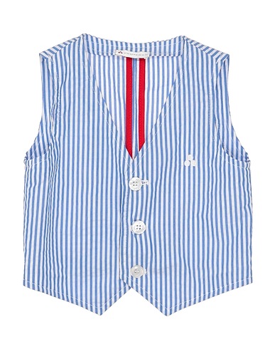 PEUTEREY Vest Blue 100% Cotton