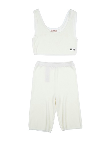 N°21 Kids’ co-ord Ivory 67% Rayon, 29% Acrylic, 4% Polyester