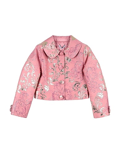DOLCE&GABBANA Blazer Pink 62% Polyester, 16% Metallic Polyester, 15% Silk, 7% Polyamide