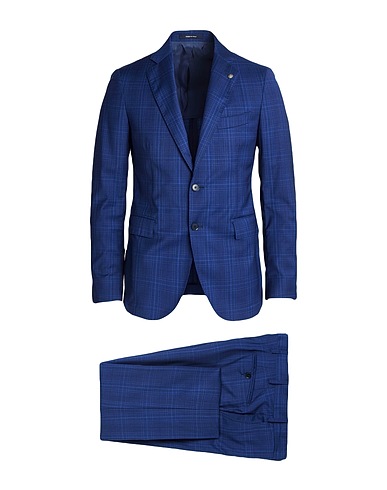 ANGELO NARDELLI Abito Blu 100% Lana Vergine