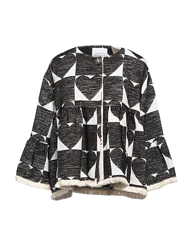 DE' HART Blazer Black 61% Cotton, 37% Acrylic, 2% Other Fibres