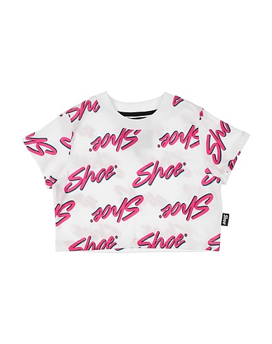 SHOE T-shirt White 100% Cotton
