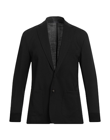 CRUNA Blazer Black 98% Virgin Wool, 2% Elastane
