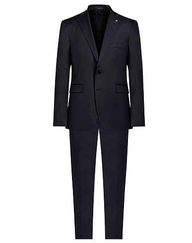 TAGLIATORE Suits Midnight blue 100% Super 110s Wool