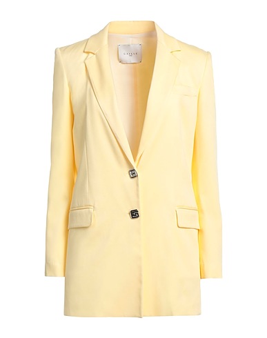 GAëLLE Paris Blazer Yellow 53% Cotton, 42% Viscose, 5% Elastane