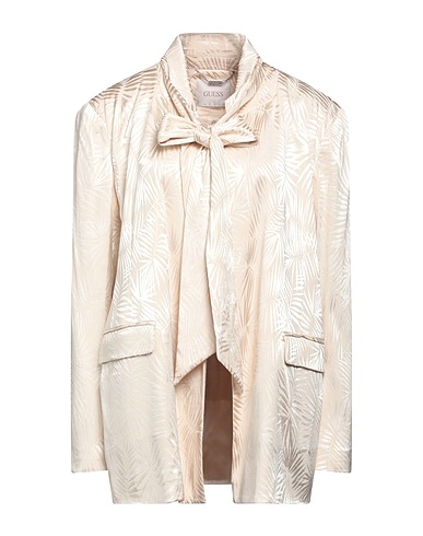 GUESS Blazer Ivory 55% Viscose, 42% Rayon, 3% Elastane
