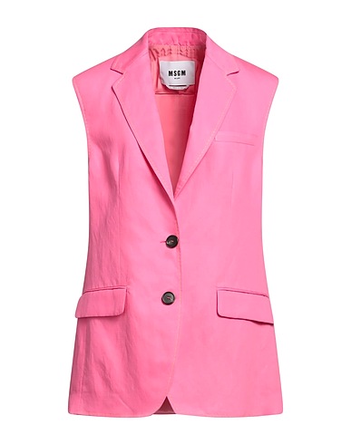 MSGM Blazer Fuchsia 55% Linen, 45% Lyocell