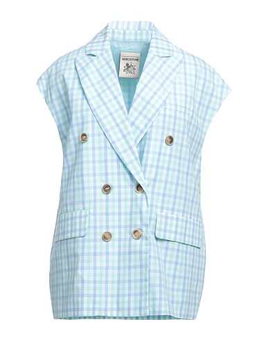 SEMICOUTURE Blazer Sky blue 100% Cotton