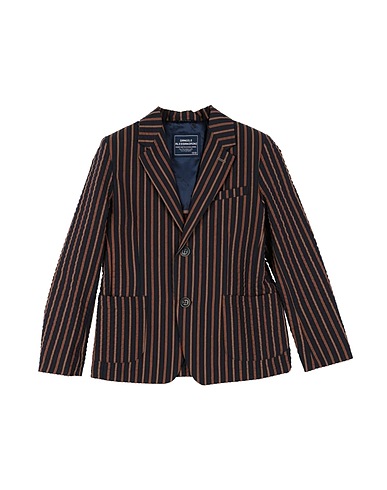 DANIELE ALESSANDRINI Blazer Nero 42% Cotone, 33% Poliestere, 25% Poliammide
