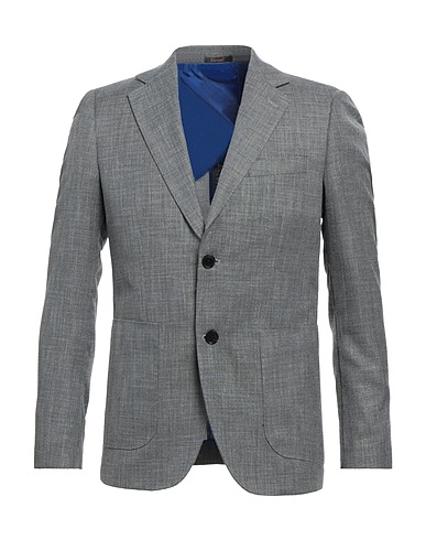 HORWELL Blazer Grey 91% Polyester, 9% Viscose