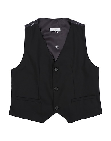 PETIT Waistcoat Black 63% Cotton, 34% Polyester, 3% Elastane
