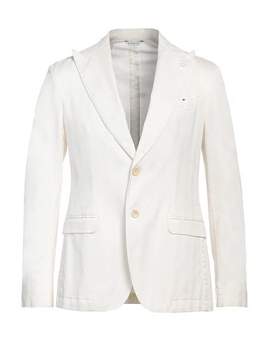 MANUEL RITZ Blazer Bianco 97% Cotone, 3% Elastan